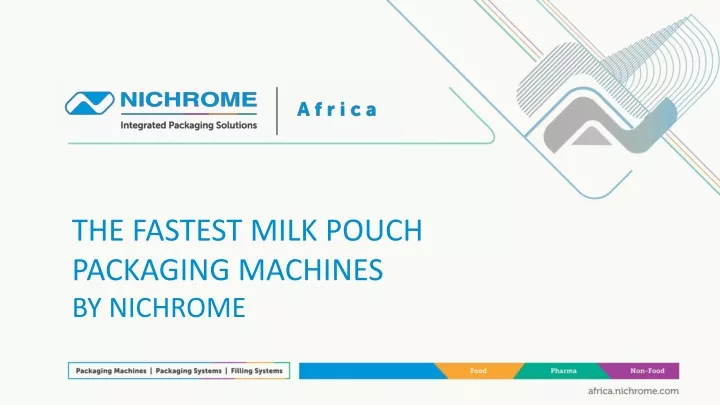 the fastest milk pouch packaging machines