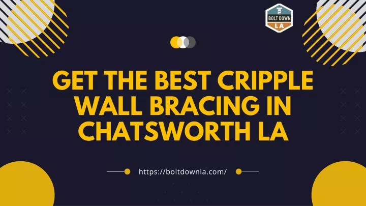 get the best cripple wall bracing in chatsworth la