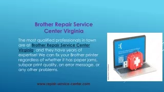 brother repair service center virginia