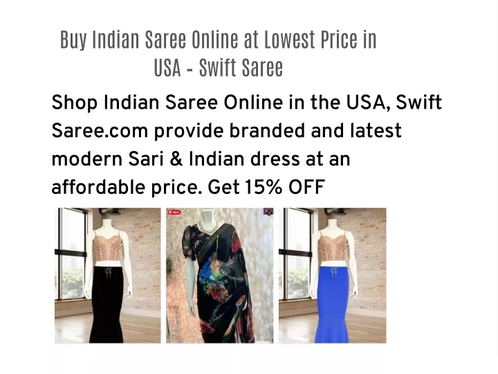 buy indian saree online at lowest price