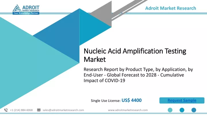 nucleic acid amplification testing market