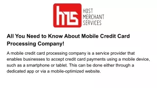 all you need to know about mobile credit card