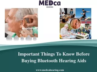 Important things to know before buying Bluetooth hearing aids