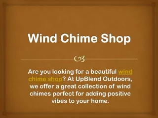 Wind Chime Shop