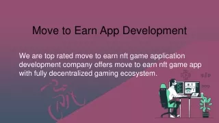 Move To Earn App Development - Coin Developer India