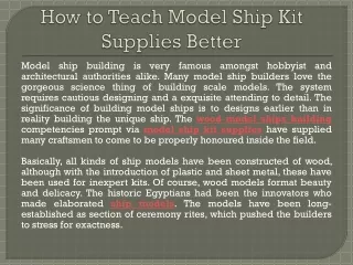 wood model ships building