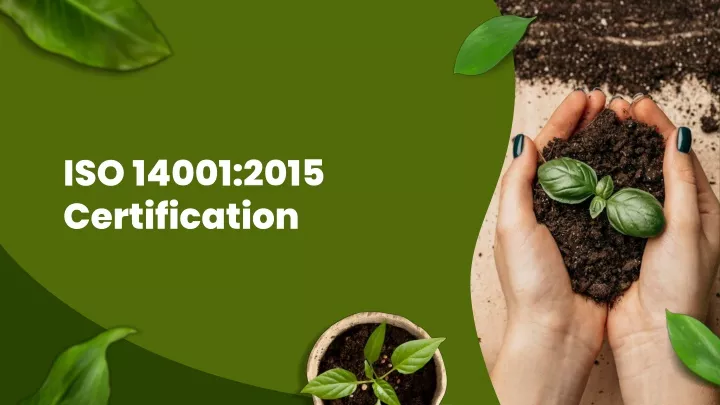 iso 14001 2015 certification