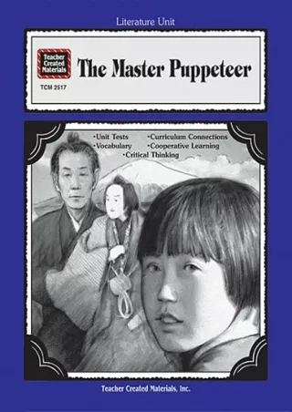 eBOOK  A Guide for Using The Master Puppeteer in the Classroom