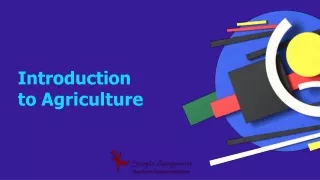 Reasons why agriculture is important  | Online Assignment help