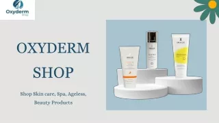 Oxyderm Shop Products