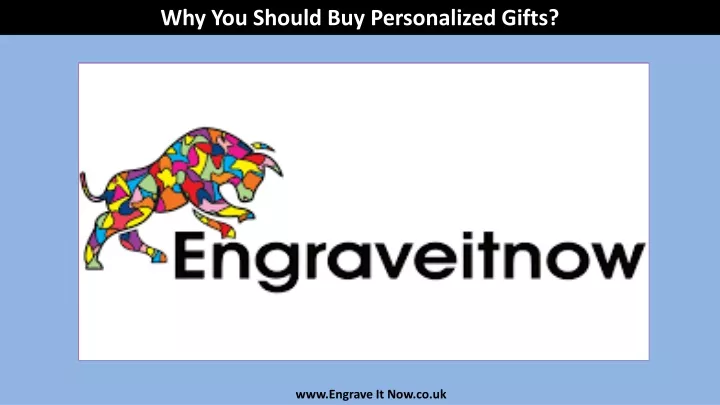 why you should buy personalized gifts