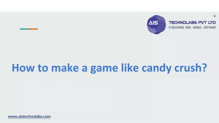 how to make a game like candy crush