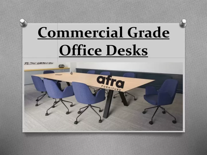 commercial grade office desks