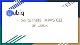 how to install aws cli on linux