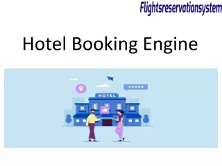 Hotel Booking Engine