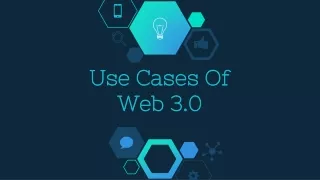 Web 3 Use Cases
