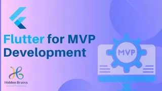 flutter for mvp development