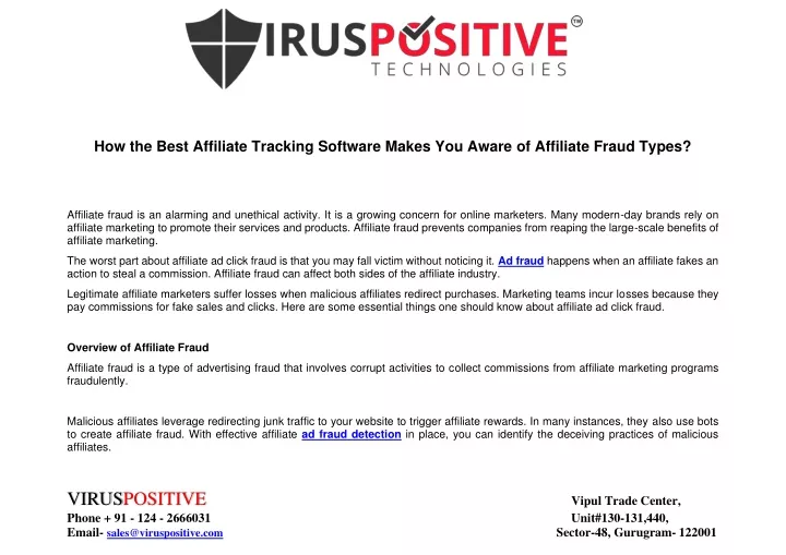 how the best affiliate tracking software makes