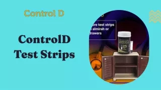 _               ControlD Test Strips  Presentation