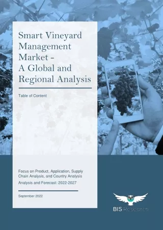 smart vineyard management market a global