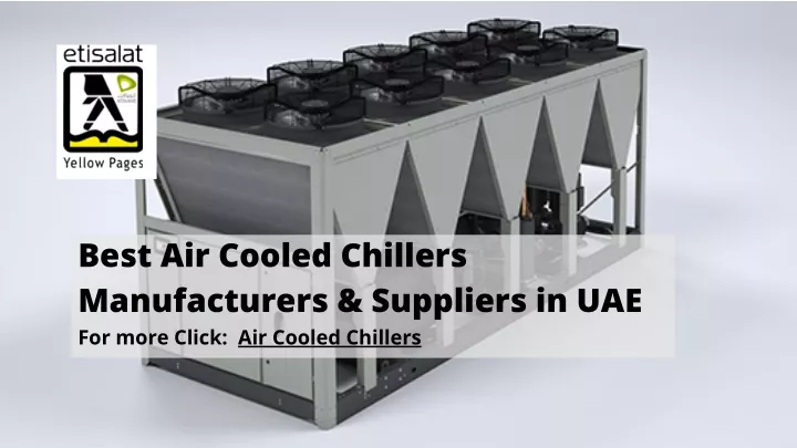 best air cooled chillers manufacturers suppliers