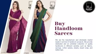 Buy Handloom Sarees