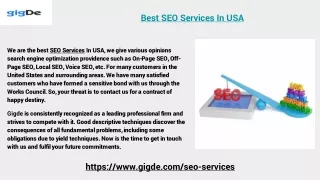 Best SEO Services In USA