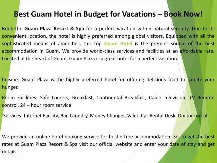 best guam hotel in budget for vacations book now