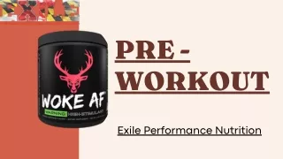 pre workout