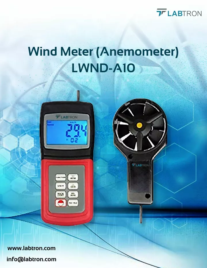 wind meter anemometer lwnd a10