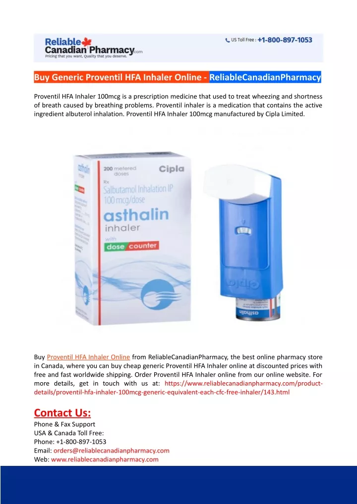 buy generic proventil hfa inhaler online