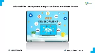 Why Website Development is Important for your Business Growth