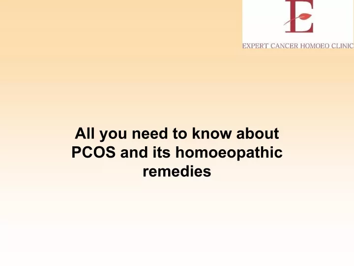 all you need to know about pcos