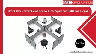 How Office Corner Desks Reduce Floor Space and Still Look Elegant