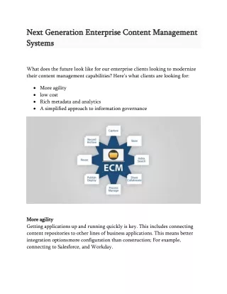 next generation enterprise cont next generation