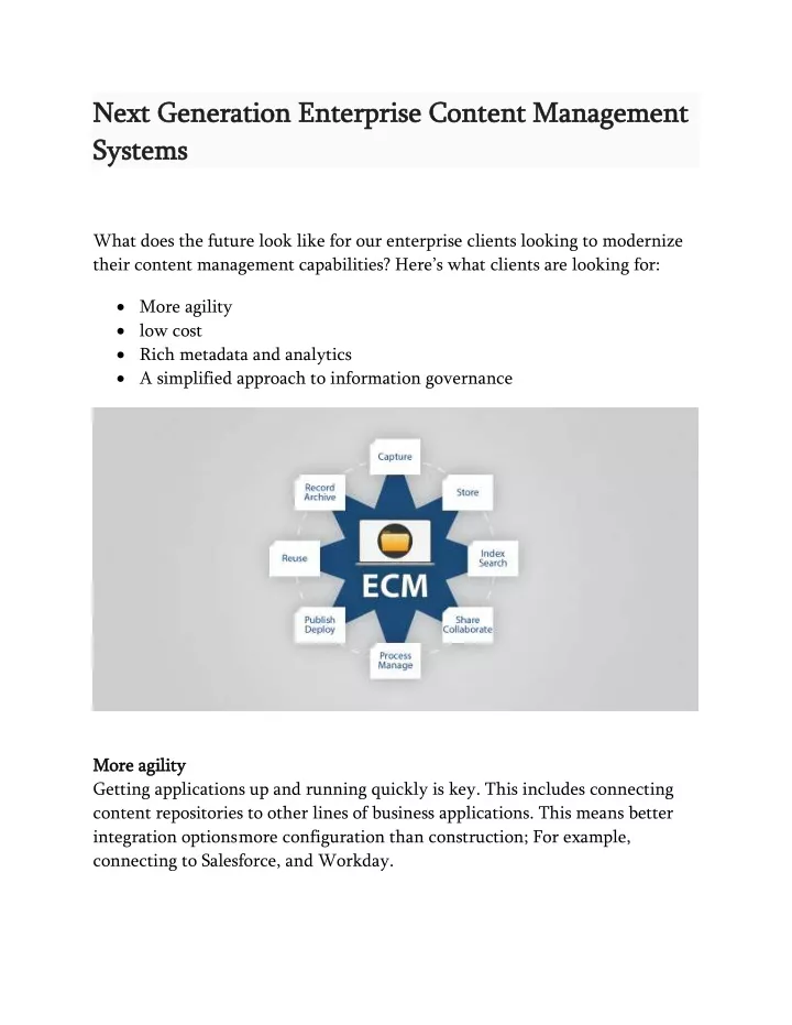 next generation enterprise cont next generation