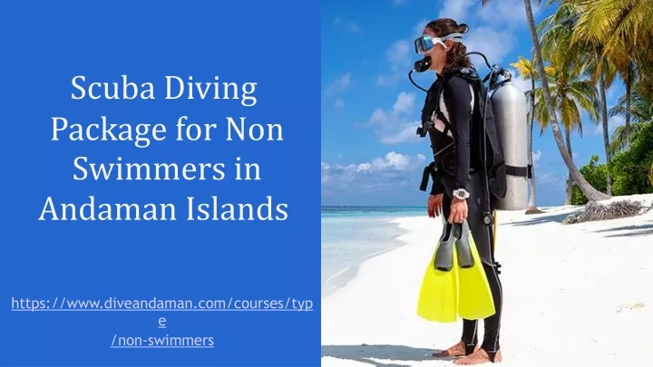 scuba diving package for non swimmers in andaman