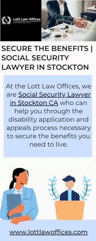 Secure The Benefits  Social Security Lawyer in Stockton