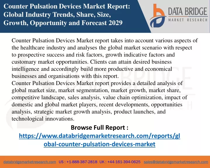 counter pulsation devices market report global