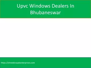 upvc windows dealers in bhubaneswar