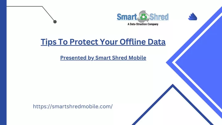 tips to protect your offline data presented