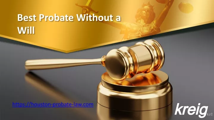 best probate without a will