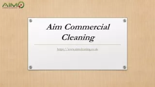 Commercial Window Cleaning London | Aimcleaning.co.uk