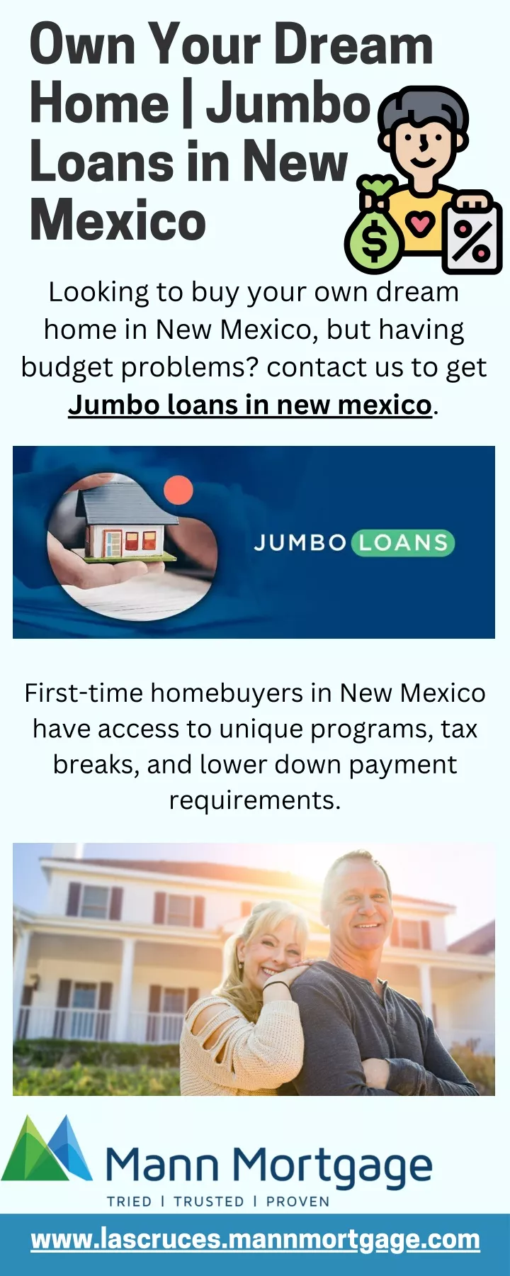 own your dream home jumbo loans in new mexico