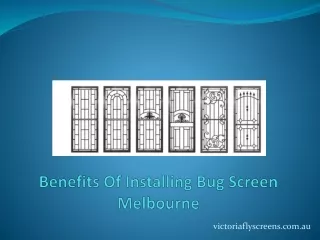 Useful Repair Tips For Your Security Screen Doors Melbourne
