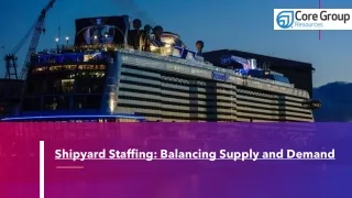 Shipyard Staffing Agency