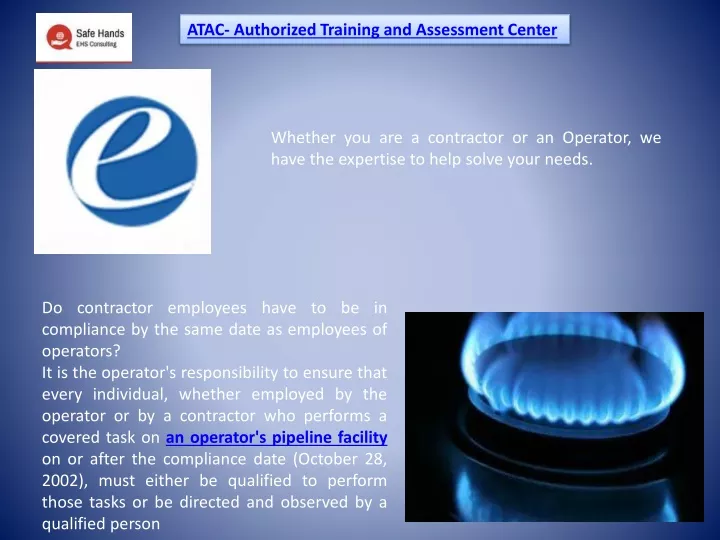 atac authorized training and assessment center