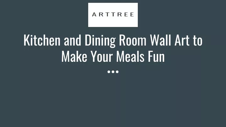 kitchen and dining room wall art to make your