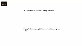100cm Mini Realistic Cheap Sex Doll Sndoll.com..