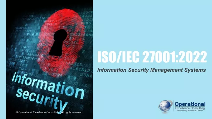 iso iec 27001 2022 information security